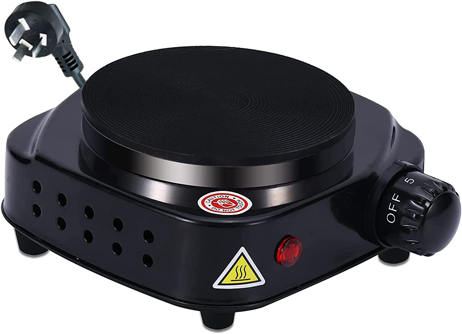 Multifunctional Electric Heating Plate for Melting Wax, Candle Making and More, Small Electric Stove 500W Portable Plate Multifunctional Home Coffee Tea Water Heater