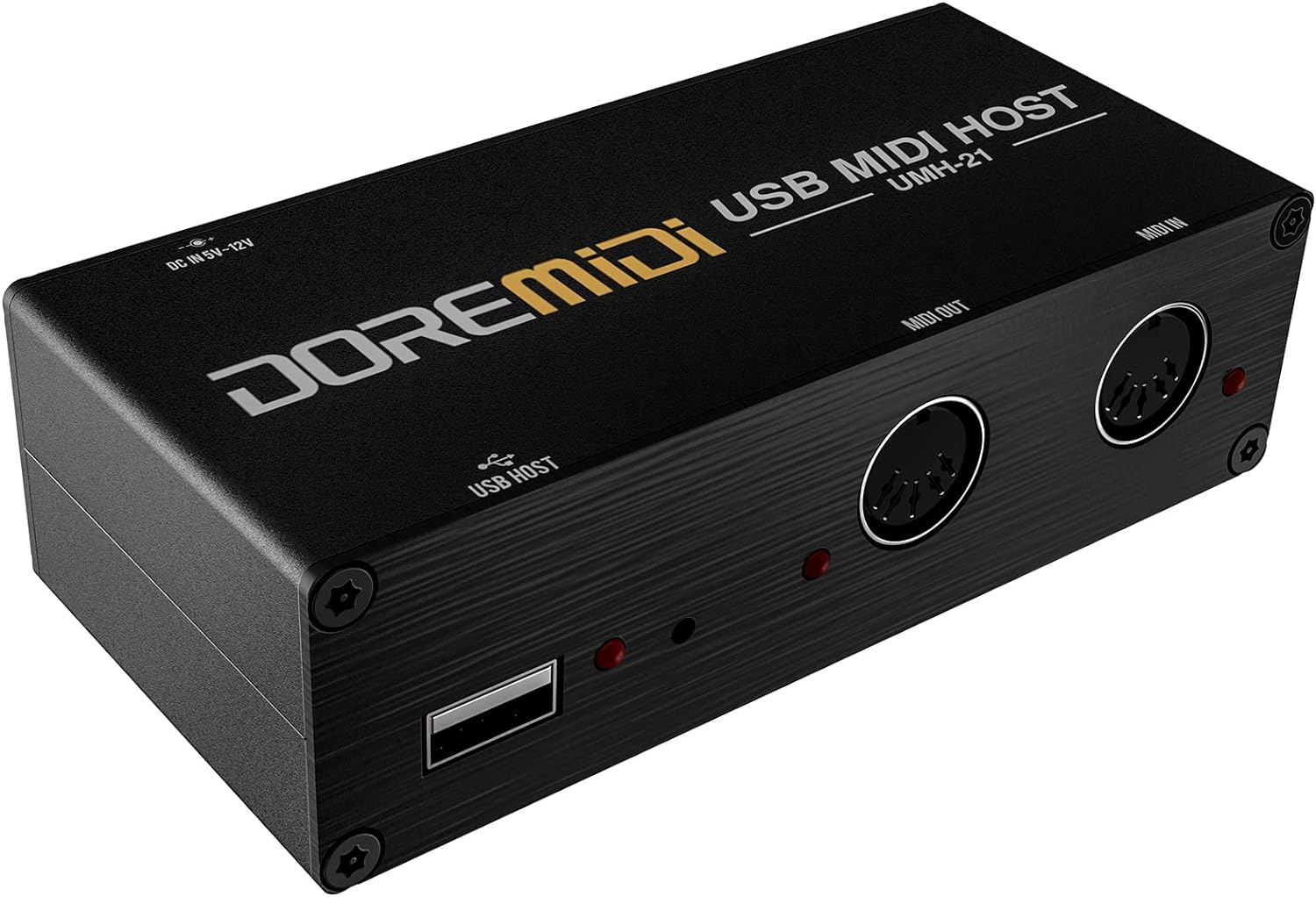 CAMOLA USB MIDI Host Box High Speed USB to MIDI Converter MIDI Interface(Umh-21) image number 4