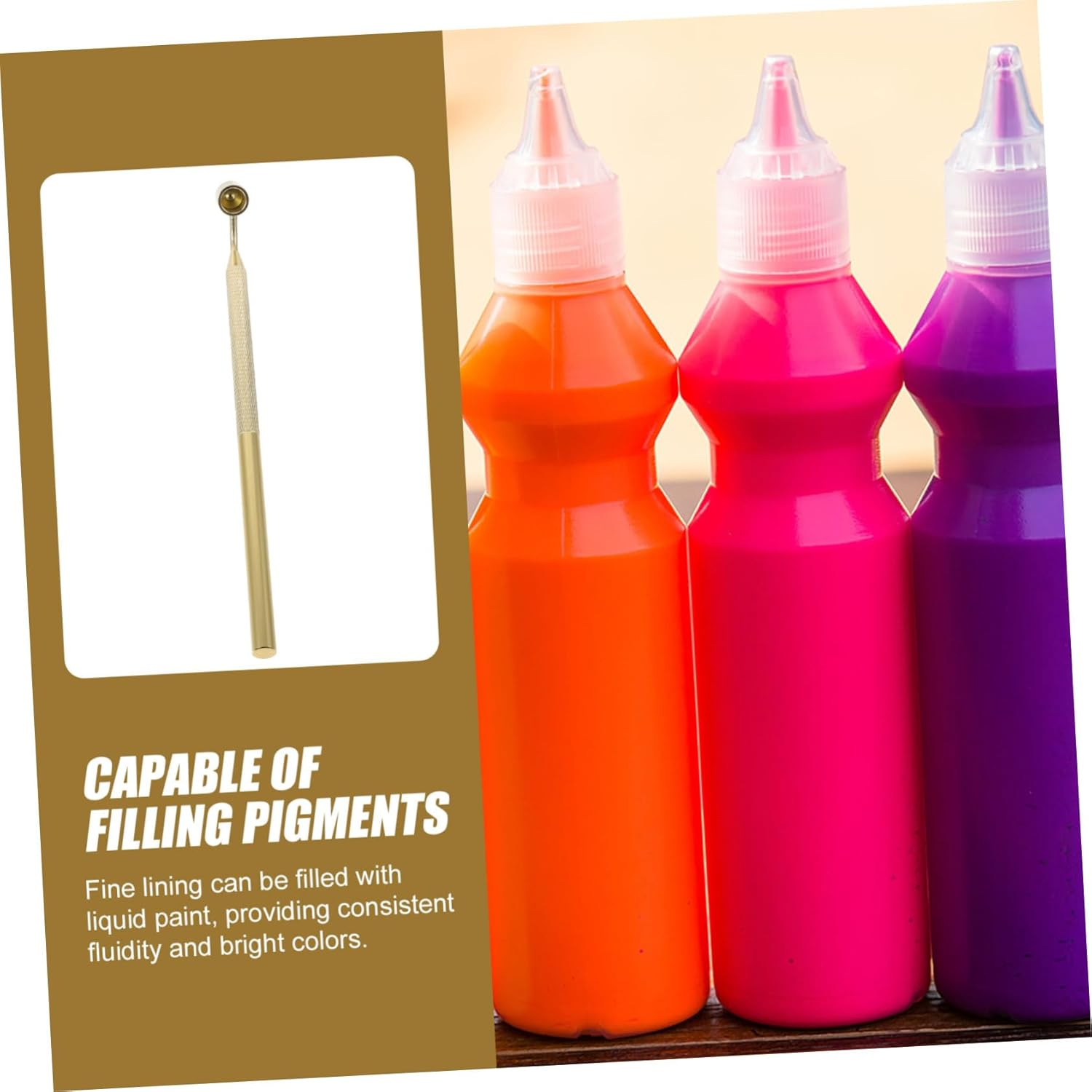 Automotive Detail Paint Pen Car Scratch Repair Tool 0.5Mm Fine Line Applicator Sturdy Design for Professional Touch Up image number 2