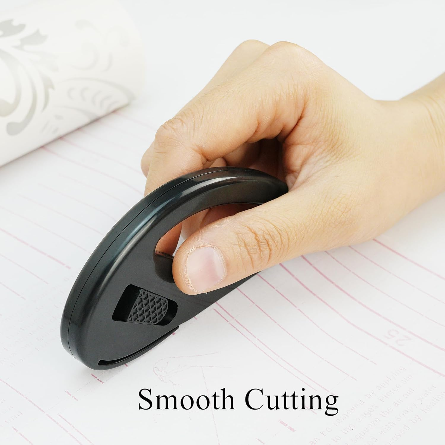 Professional Vinyl Wrap Tool Kit for Car Ppf/Tint Installation - 2 Felt Squeegees, 10 Microfiber Felts, Safety Cutter, Vinyl Knife & 5 Blades, Edge Tuck Tool(For Auto Tint/Car Wraps/Window Films) image number 6