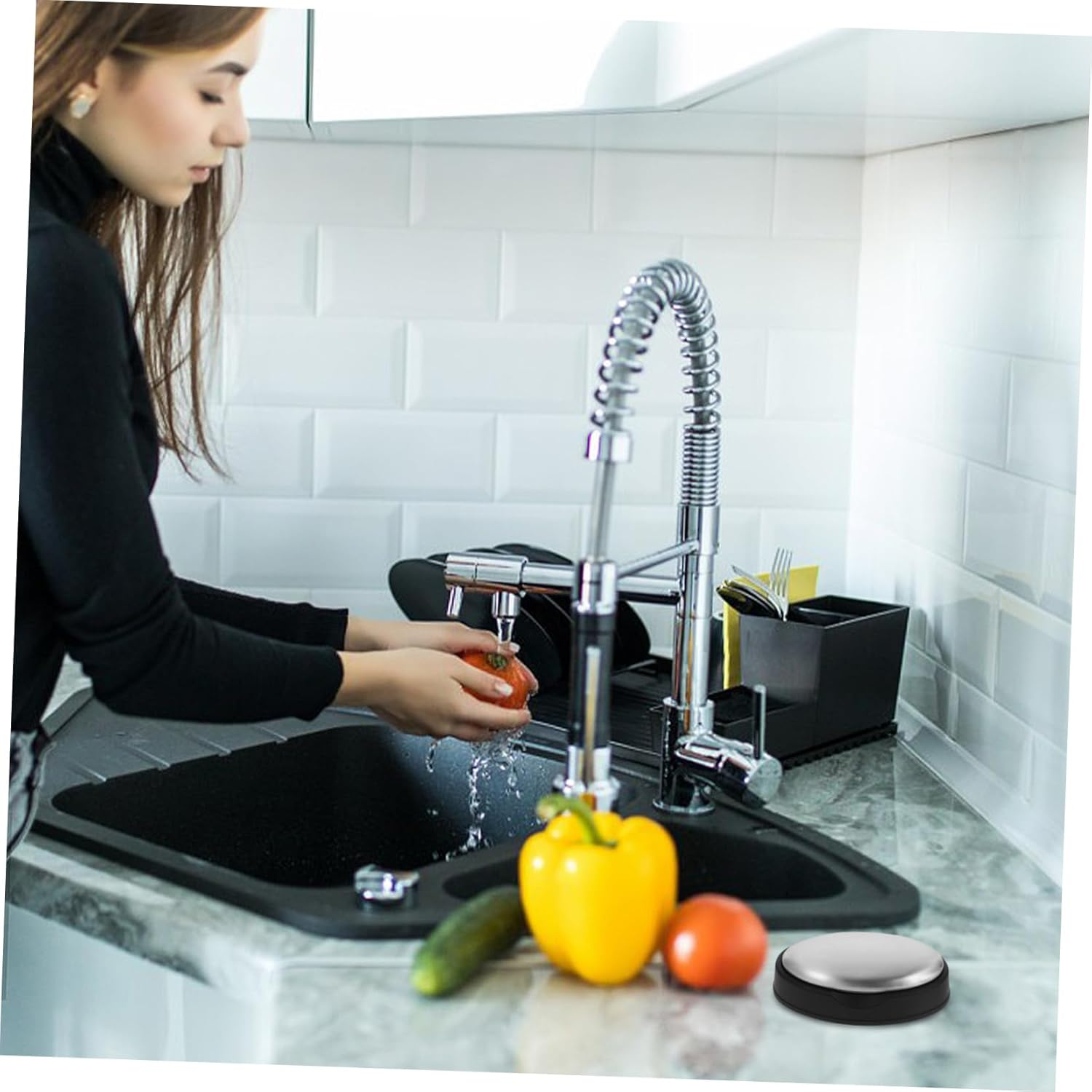 BUTIFULSIC Stainless Steel Odor Remover Bar Metal Soap for Hands Eliminates Cooking Smells Multipurpose Kitchen Gadget Portable and Convenient for Odor Freshness image number 6