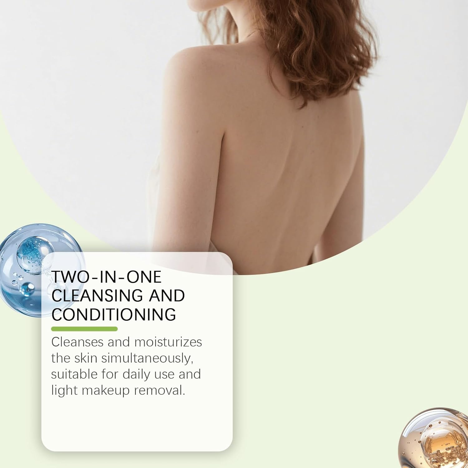 Bath Oil &ndash; Cleansing & Moisturising Body Wash Oil &ndash; Oil-To-Milk Formula for Soft, Comfortable Skin &ndash; Gentle Daily Body Care for All Skin Types (3Pcs) image number 6