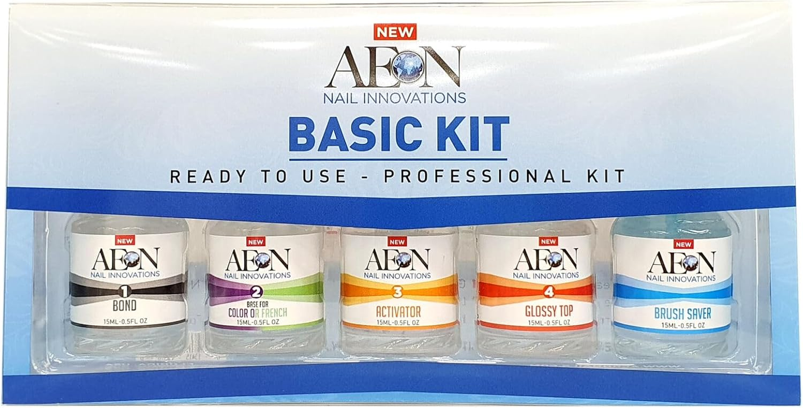 AEON Nail Dip Dipping SNS Powder Liquid Basic Kit image number 1