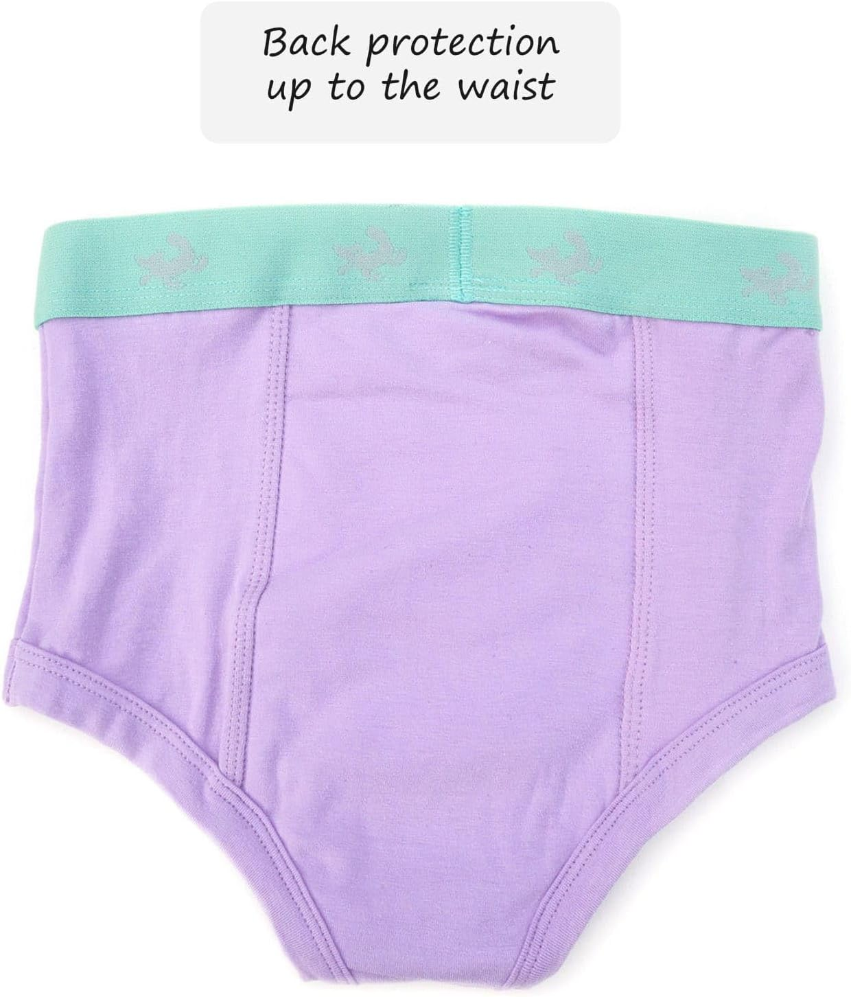 Conni Kids Tackers Washable Pull up Briefs Underwear for Potty Training and Youth Incontinence, Bubblegum, Size 6-8 image number 4
