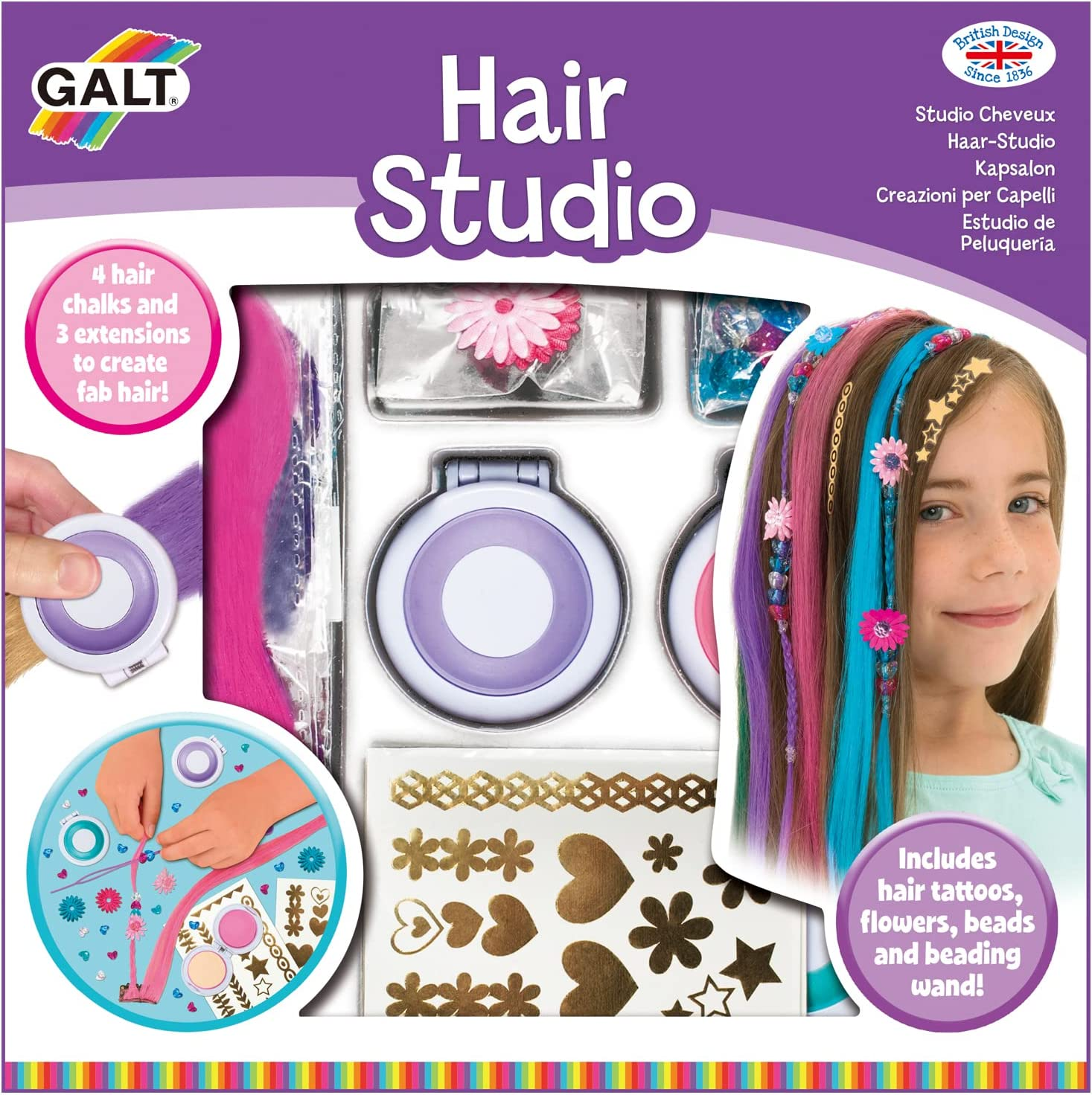 Galt Toys, Nail Art Kit, Craft Kit for Kids, Ages 7 Years Plus image number 2