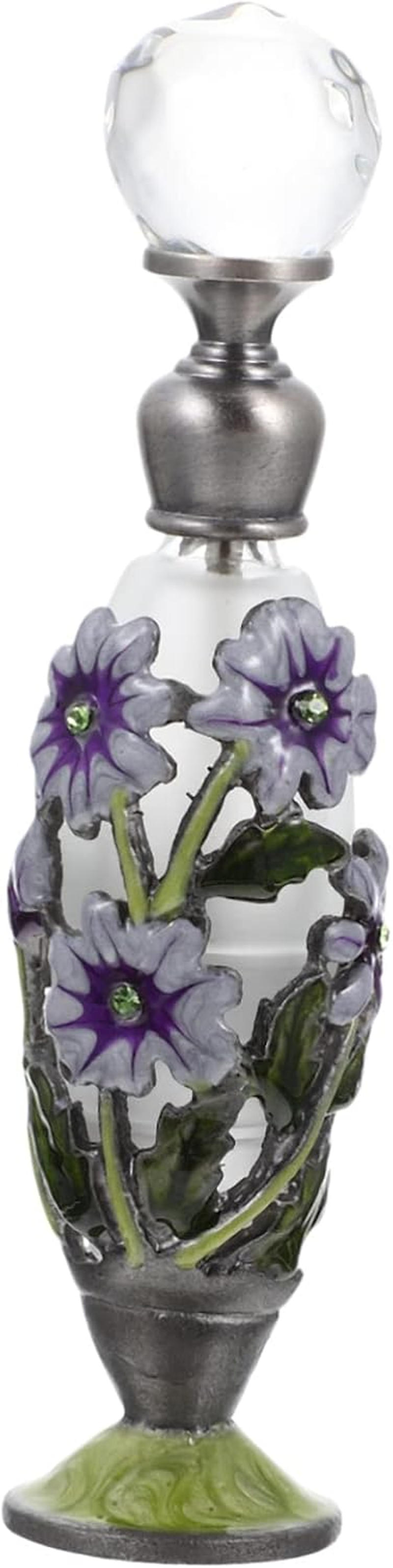 Yardenfun Glass Essential Oil Bottle Curly Hair Perfume Atomizer Leakproof Roller