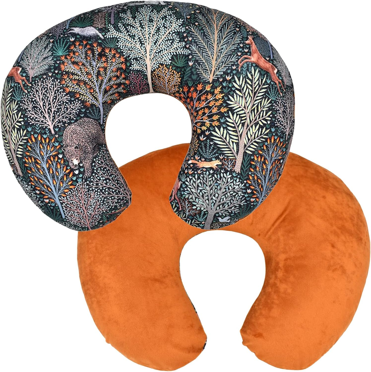 Winmany Baby Nursing Pillow Cover Newborn Removable Breastfeeding Pillowcover Cute Pattern Girls Boys Nursing Pillowcase for Breast and Bottole Feeding image number 1