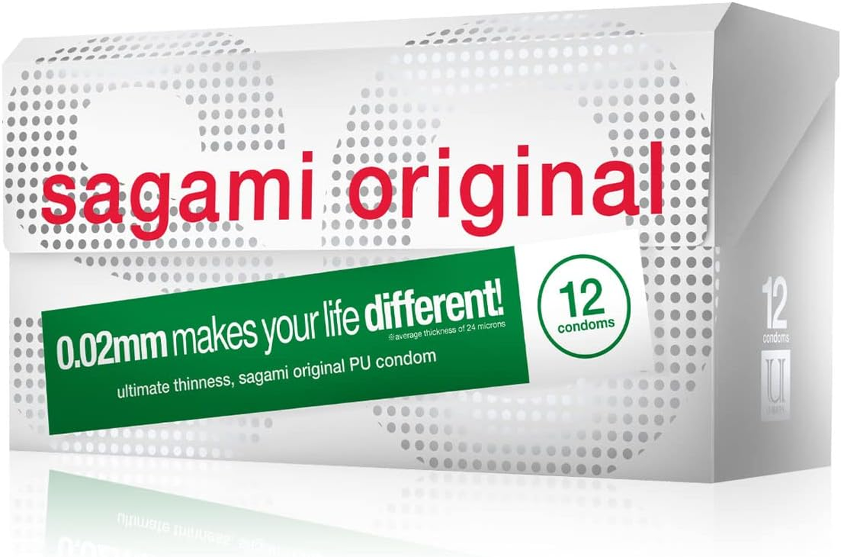 Sagami Original 0.02 12'S Pack PU Condom