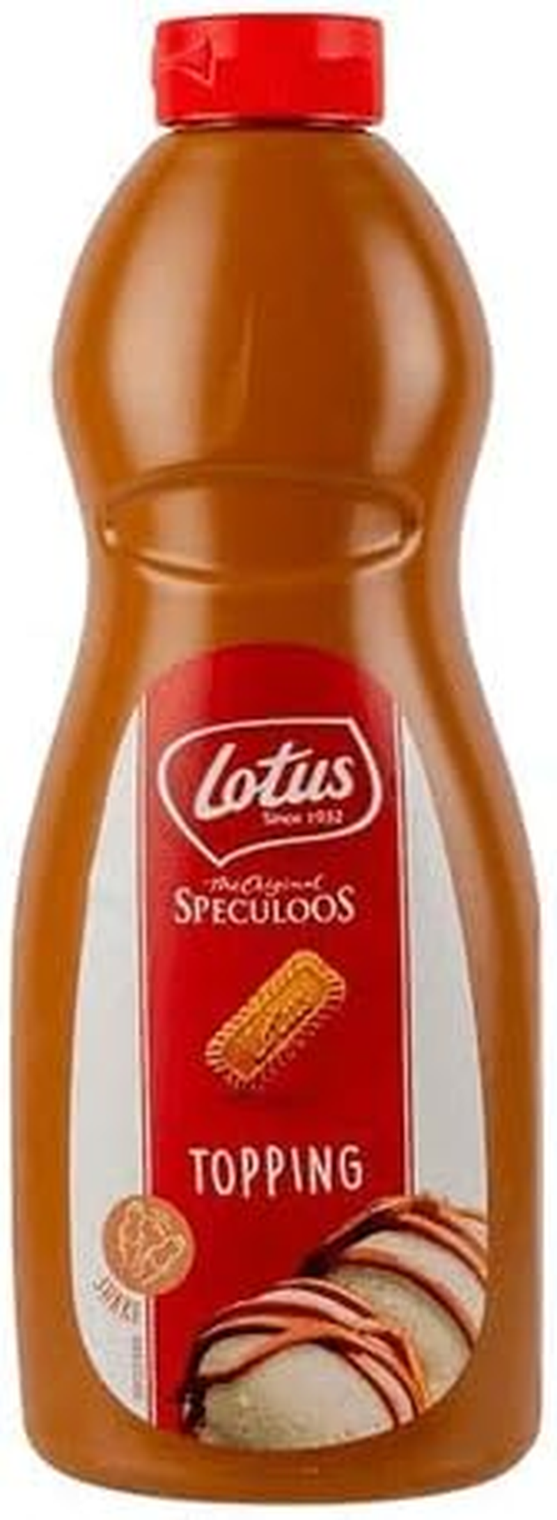 Sephra Lotus Biscoff Topping Sauce 1Kg Squeezy Bottle, 1 Kg image number 1