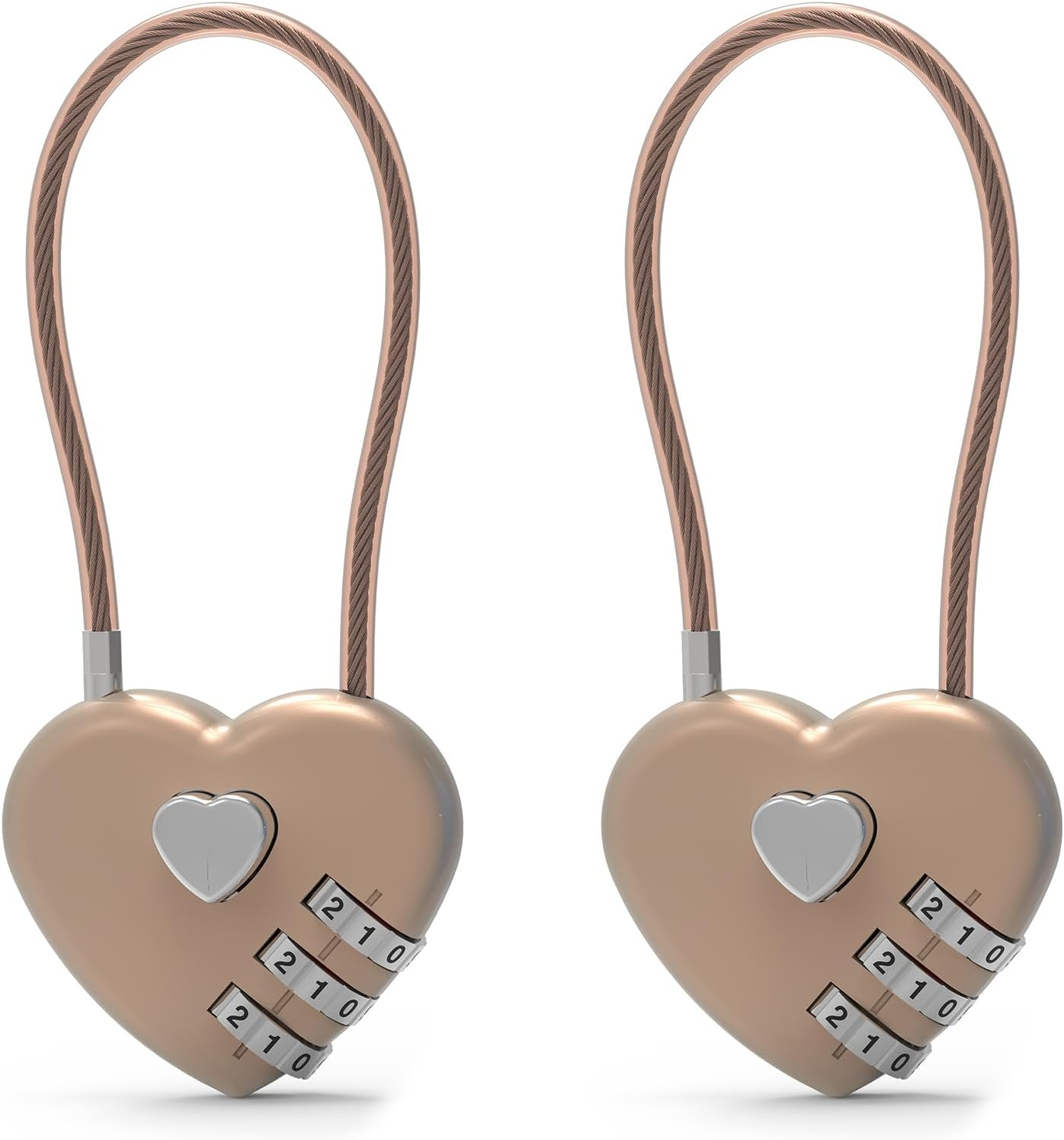 UP Security Combination Padlock, Small Cable Lock with Code, Candados Para Locker, Combo Cable Lock for Luggage, Suitcase, Gym Locker, Backpack Zipper, Cabinet, Mailbox, Outdoor Use, Travel Safe Bag