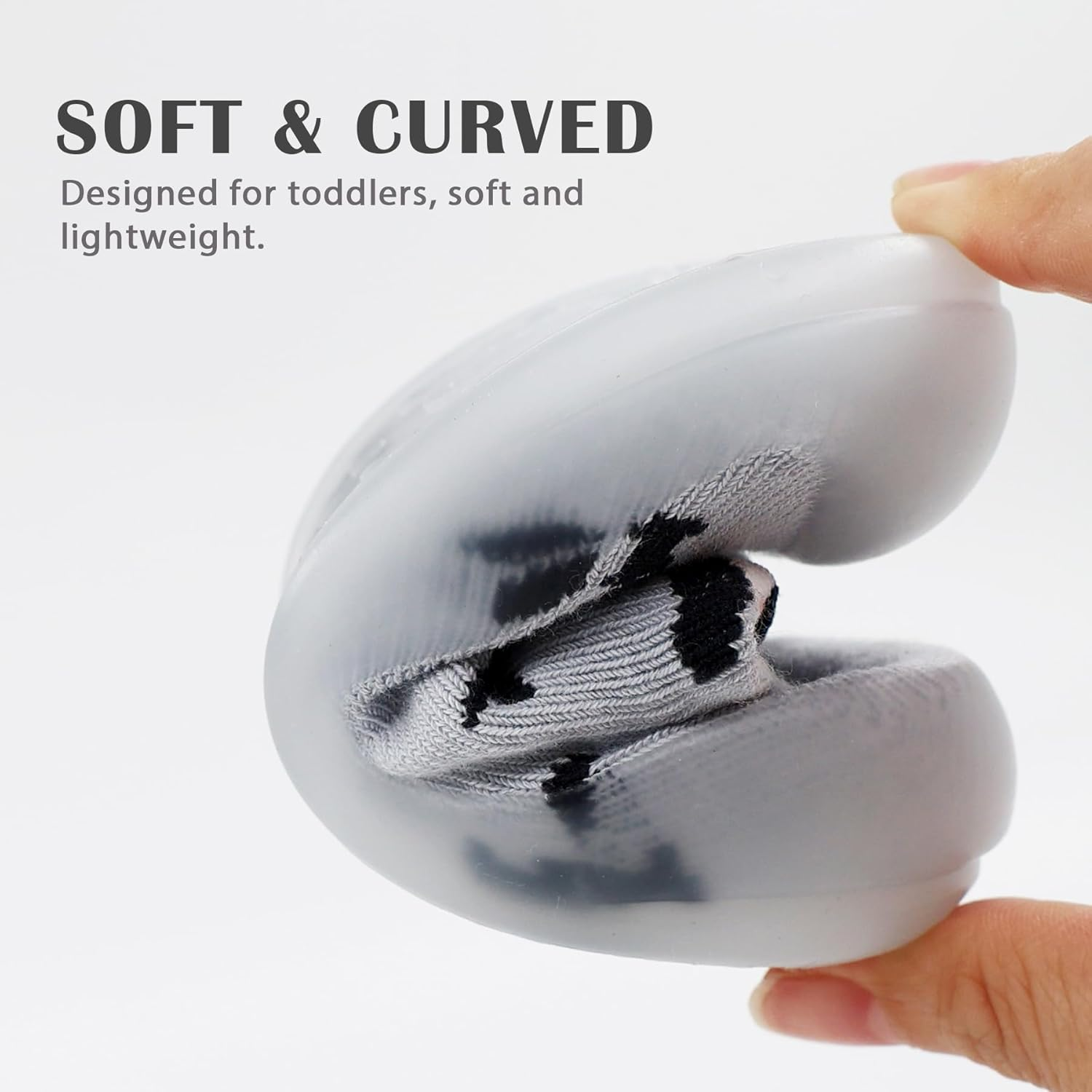 Non-Slip Baby Toddler Sock Shoes, Soft Infant Toddler First Walking Shoes Non-Skid Kids Slippers for Baby Boys Girls Lightweight Slip-On Sneakers Baby Trainers Indoor Outdoor image number 3