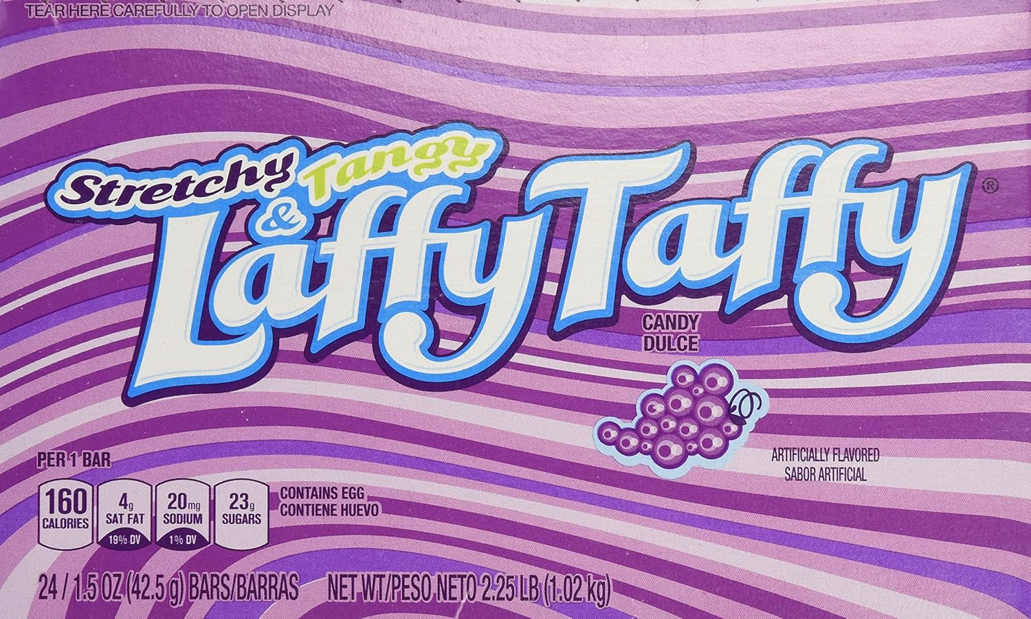 Laffy Taffy Grape Chew Candy 42 G (Pack of 24) image number 4