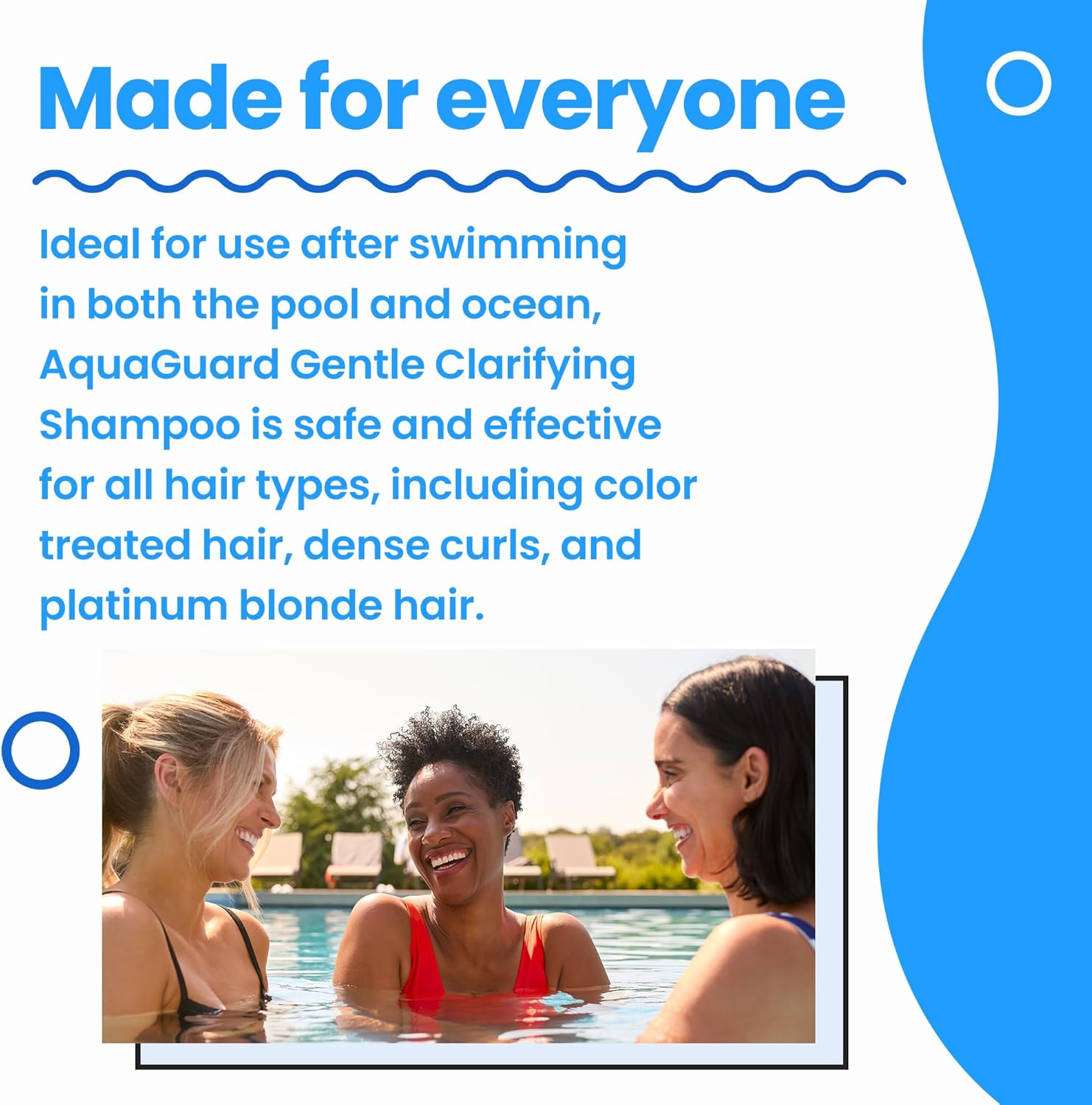 AQUA GUARD Clarifying Shampoo | Remove Chlorine & Pool Hair Smell | Paraben Free, Vegan, Color Safe, Leaping Bunny Certified image number 5