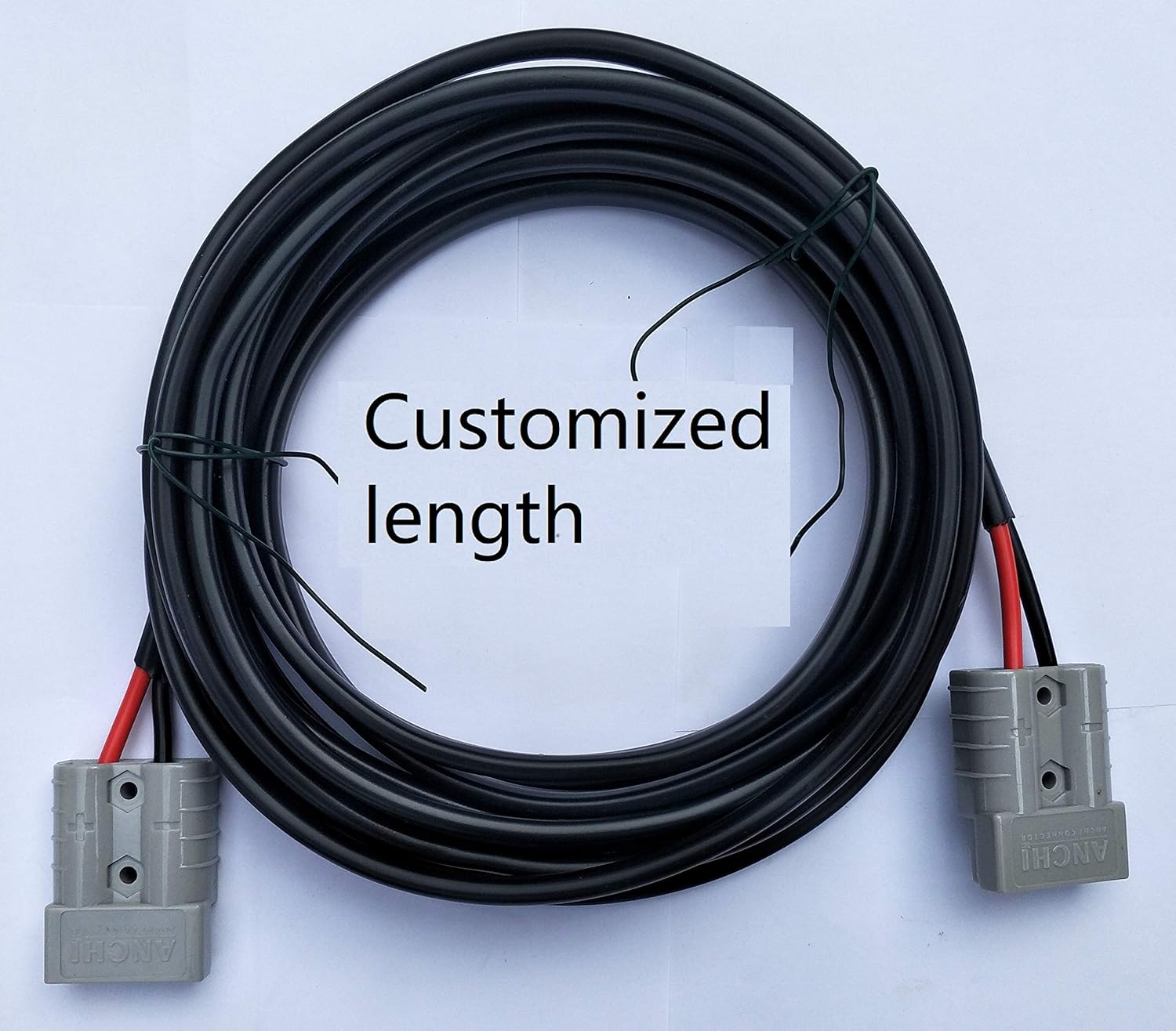 4.59^Mm^2 (6Mm) 50A Anderson Plug Extension Lead. Customized Length image number 1