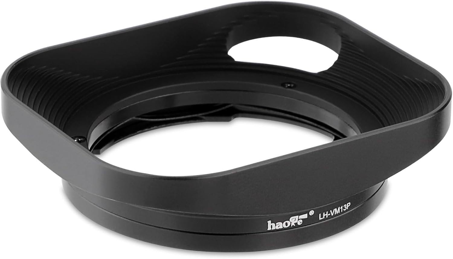 Haoge LH-VM13P Bayonet Square Metal Lens Hood Shade with Hollow Out Designed for Voigtlander 35Mm F2 1:2/35 Ultron Aspherical Vintage Line VM Lens Replace LH-12
