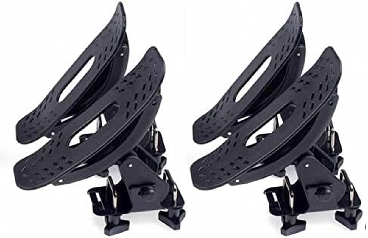 Universal Kayak Carrier Saddle Watercraft Roof Rack Arm Canoe Loader Quick-Install Side-Loading Kayak Loader with Protective Rubber Pads image number 1