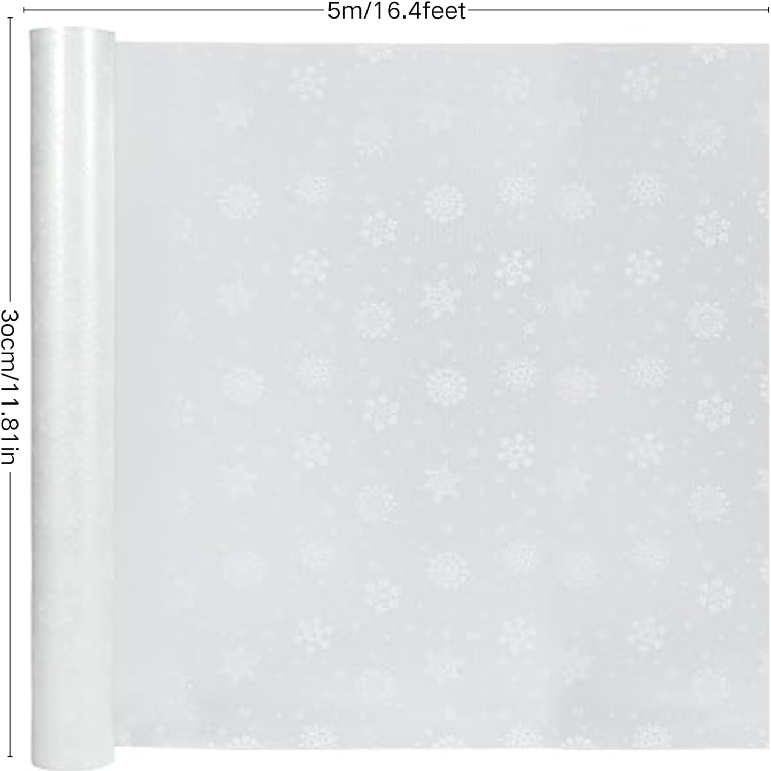 Shelf Liner 30 X 500 Cm, Yiaxoyia Non-Slip Oil-Proof Cabinet Paper Drawer Liner for Kitchen Cabinet, Refrigerator, Shelves, Storage, Desks, Washable & Non Adhesive (Flower, 30W X 500L Cm) image number 5