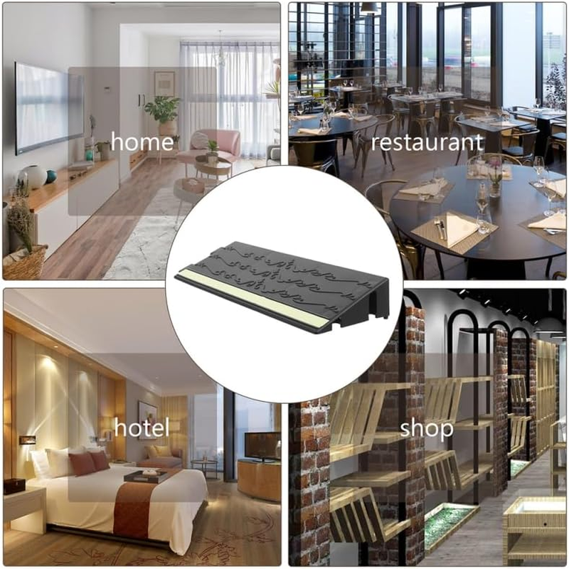 Vaguelly Ramp for Steps Versatile Doorway Indoor Use Sturdy Slip Resistant for Cleaning Floors Carpets Safe Convenient Slope Design