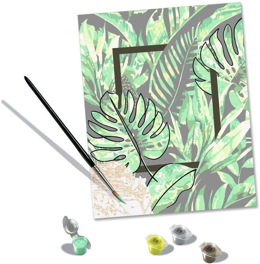 Ravensburger Malen Nach Zahlen 20272 - Calming Leaves - Ab 12 Jahren image number 2