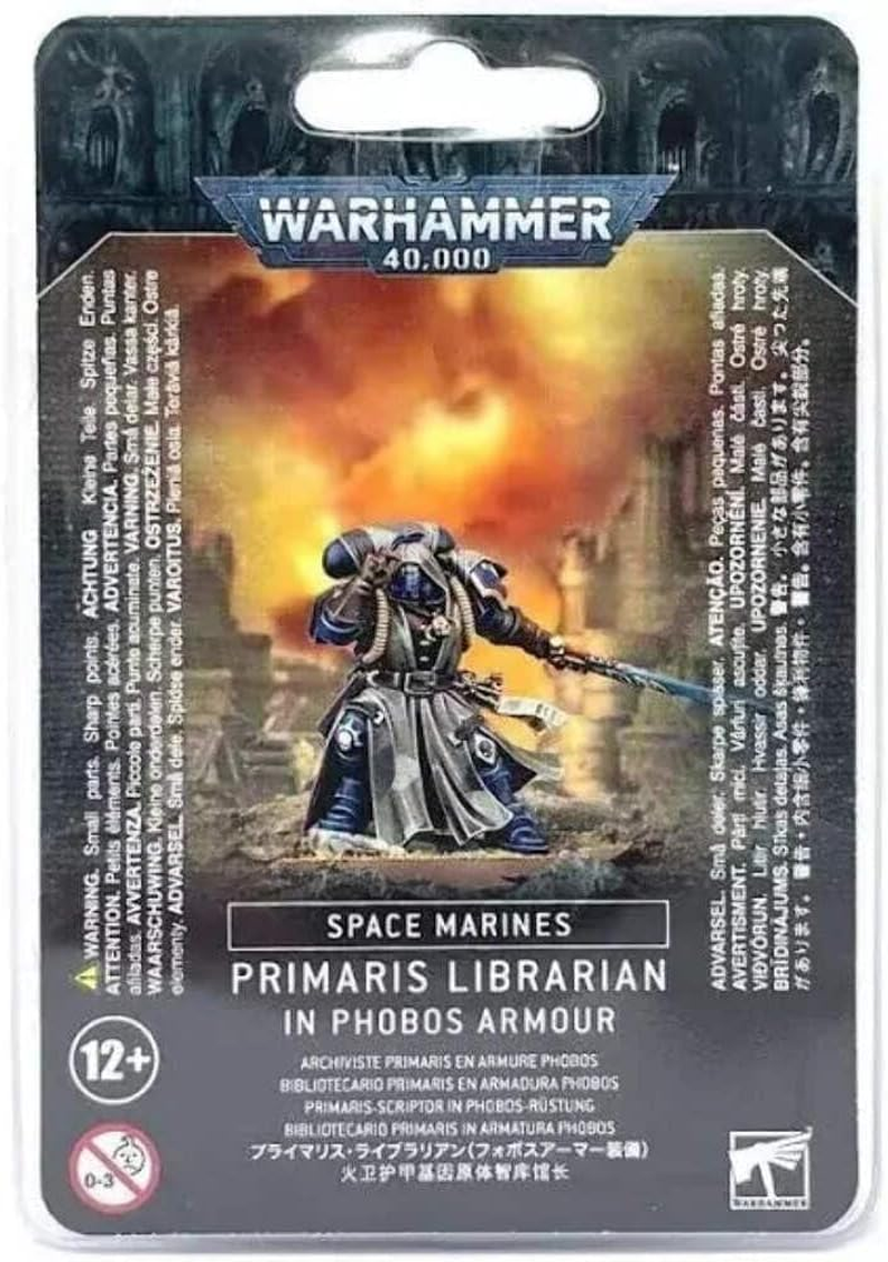 Warhammer 40K - Space Marines - Primaris Librarian in Phobos Armour (Blister)