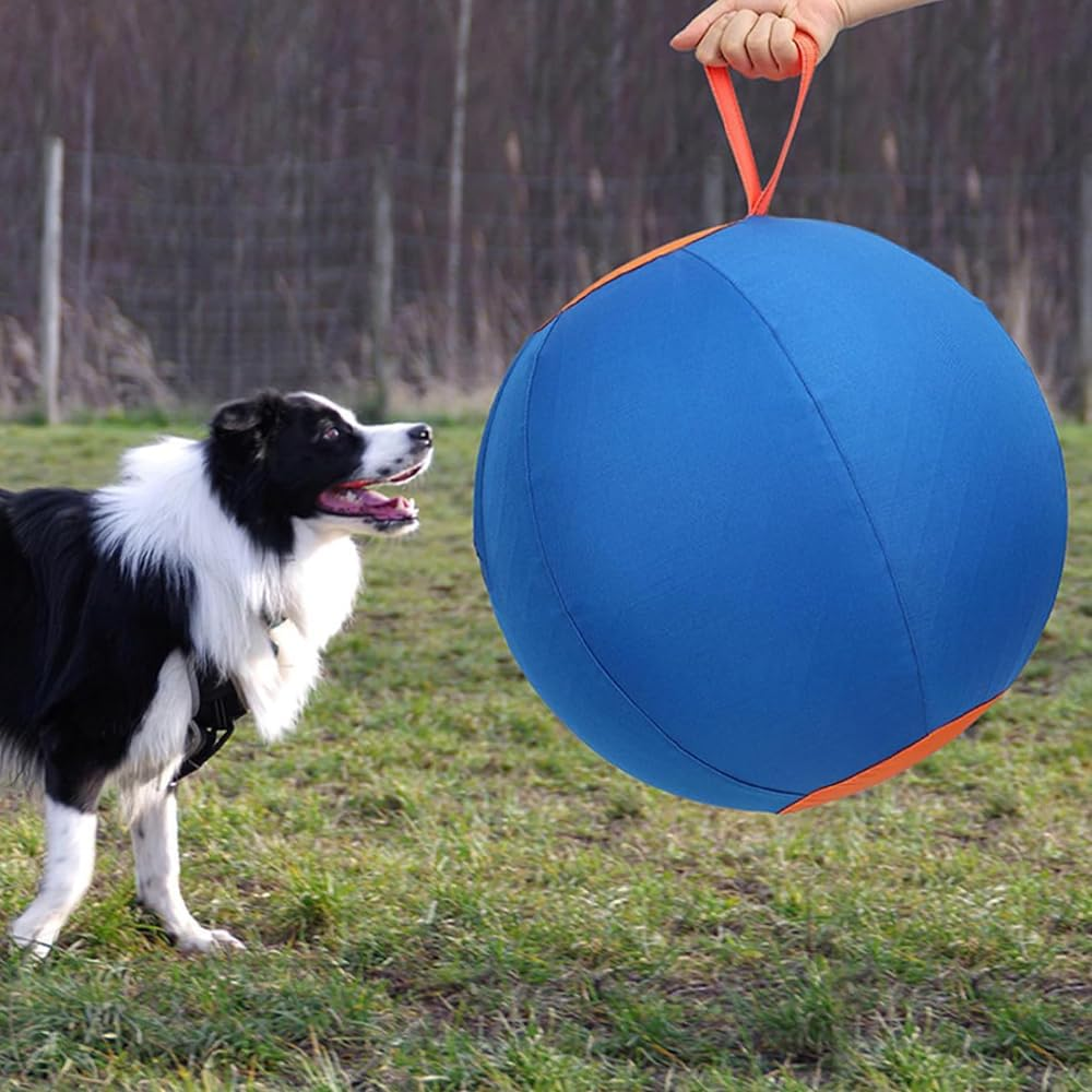 Herding Ball for Dogs,Dog Toys,Dog Inflatable Toy,Pet Training Ball,Zippered Herding Ball,Portable Herding Ball,For Small Medium Dog image number 1