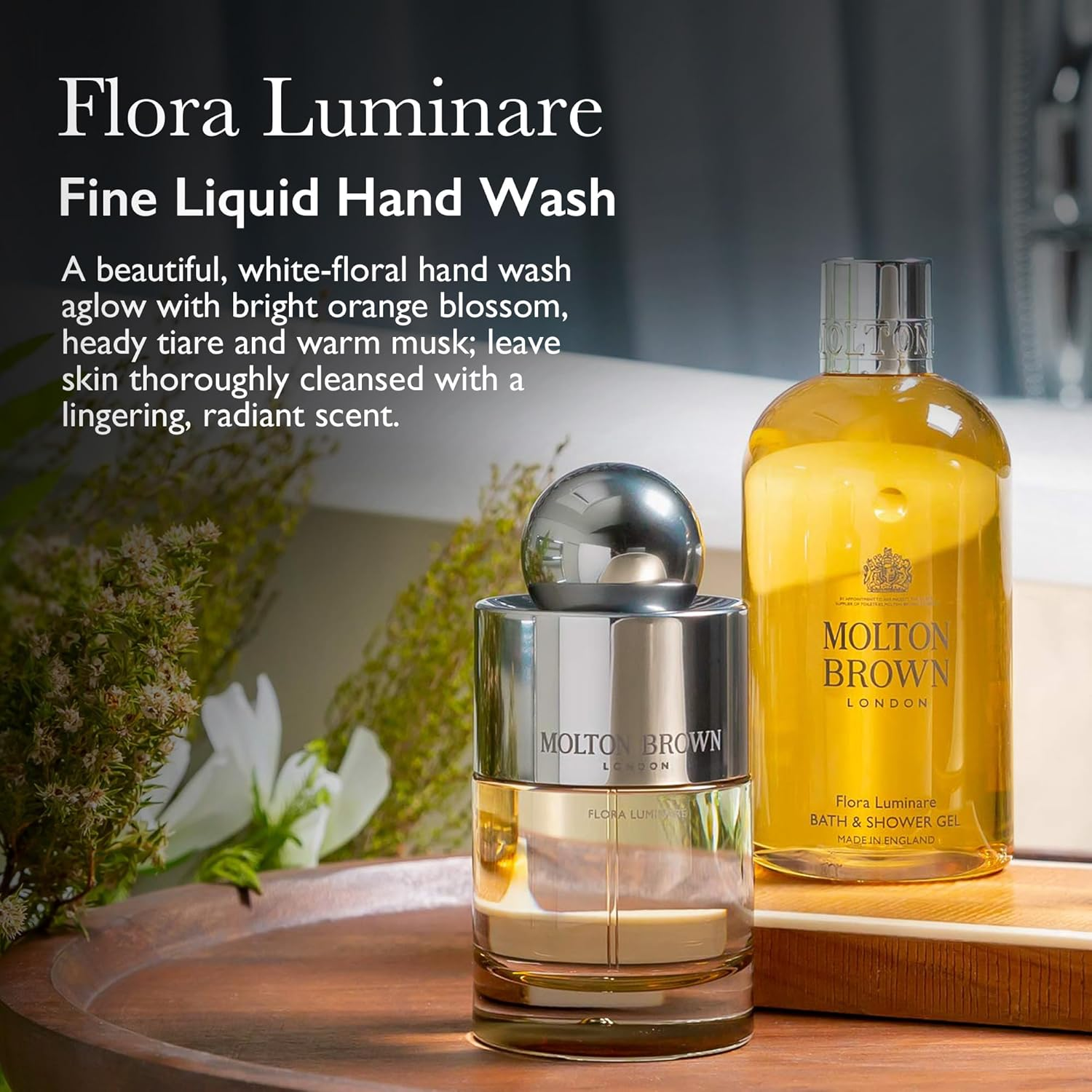 Molton Brown Flora Luminare Fine Liquid Hand Wash 300Ml image number 6