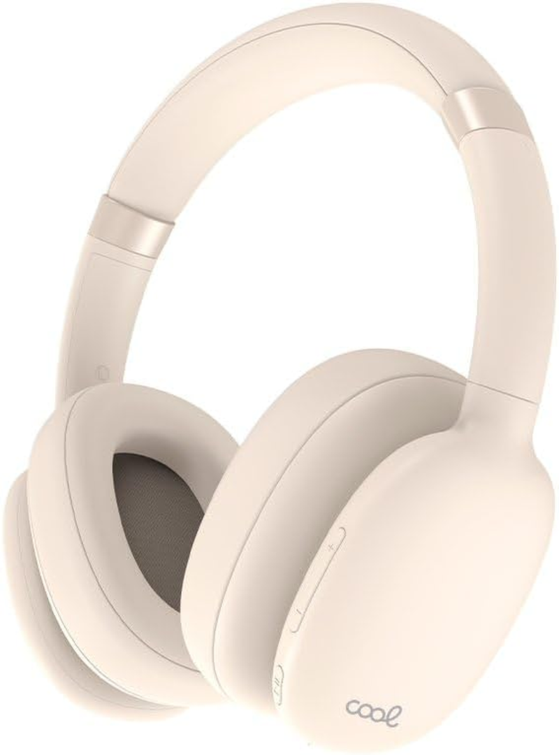 Cool Bluetooth Stereo Headphones Scooter Beige image number 4