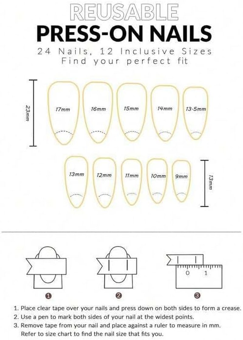 Mouyouglow Press on Nails Short, Almond White French Baby Blue Flowers Floral Bow Tie Fake Nails with Nail Glue, Blue Flowers Acrylic Sweet Summer INS Artificial Fingernails