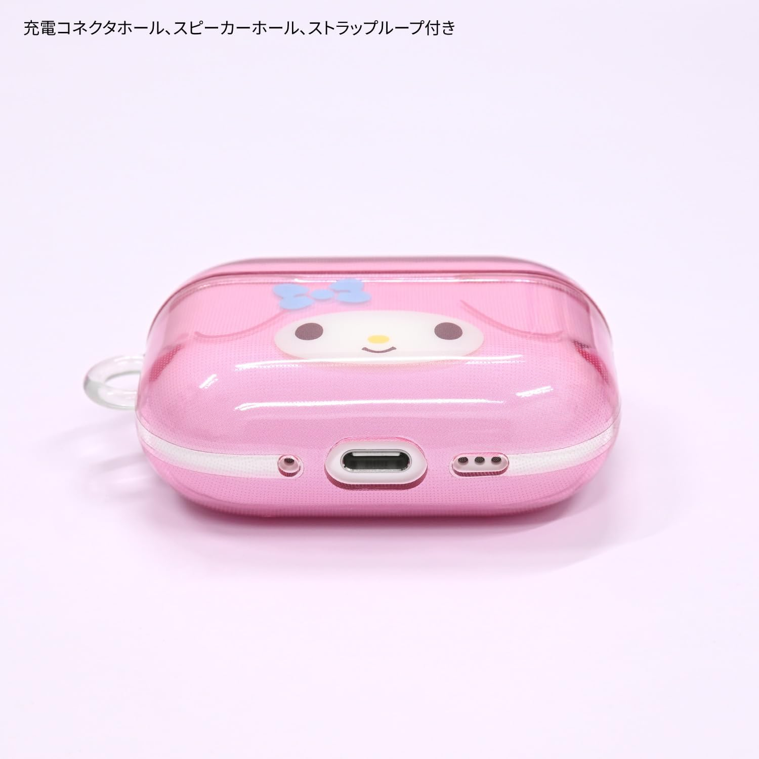 Gourmandies Sanrio Characters Airpods Pro 3 Compatible Soft Case My Melody SANG-611MM image number 6