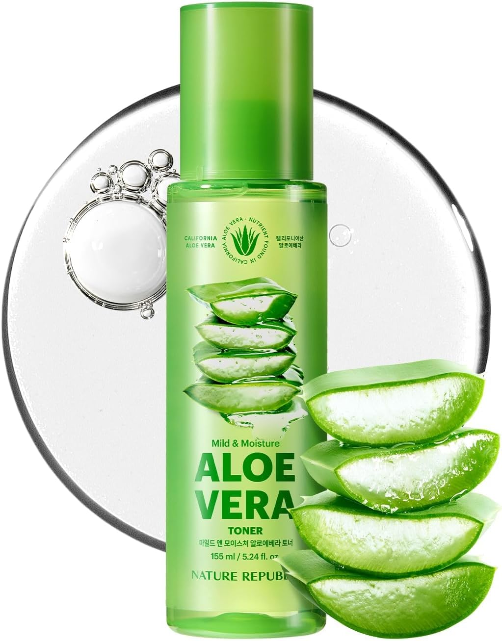 Soothing & Moisture Aloe Vera 90% Toner 160Ml/5.3Oz
