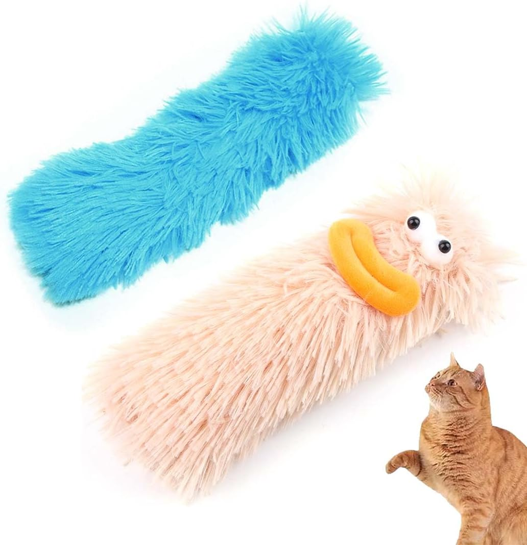 Catnip Cat Toy, Set of 2 Cat Cushion Catnip Stick, Cat Sticks, Cat Toy Teething Rope, Cat Chew Sticks Interactive Chew Toy Cat for Cats image number 2