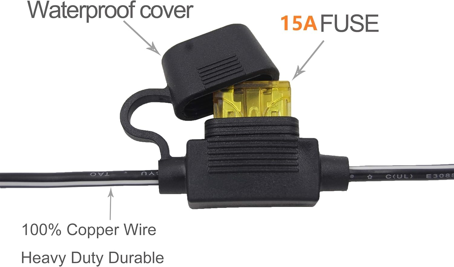 Anderson 50A Plug to Power Cord Cable for 12 Volt Refrigerator 12V Fridge Freezers RV Refrigerator Portable Refrigerator Portable Freezer Compressor Electric Cooler 1Pcs image number 4