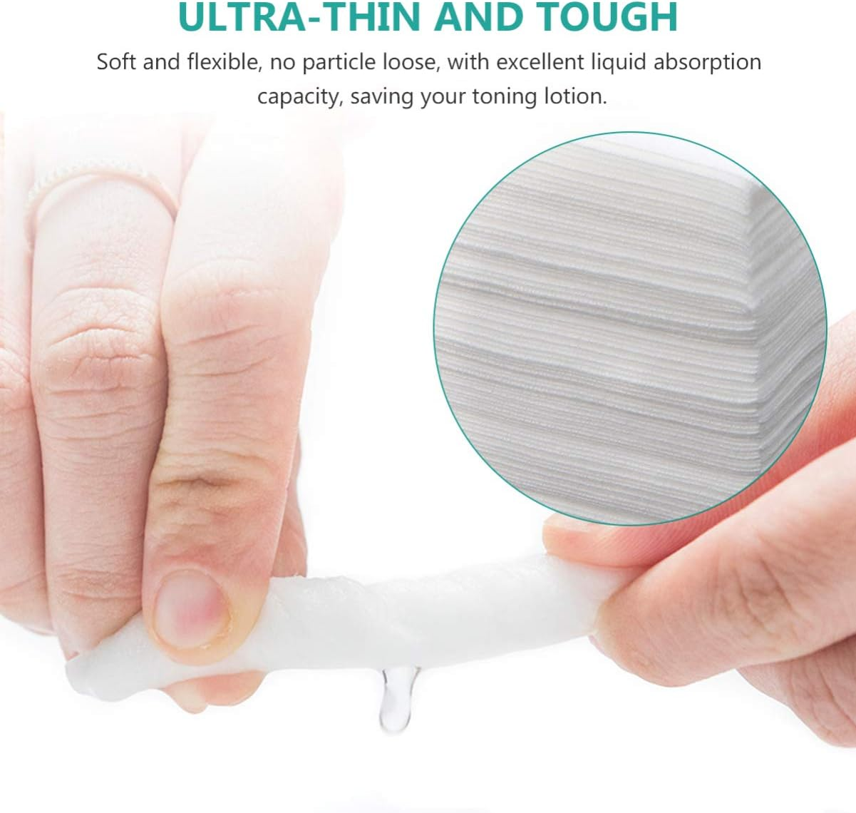 ULTECHNOVO Gauze Pads - 100 Pcs Non-Woven Gauze Pads Sponge - 4X4 Inch Absorbent Gauze Dressing Pads - Gauze Sponge Pads for Home First Aid, Facial Use image number 4