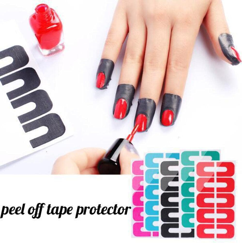 Nail Protector - Peel off Tape 10Pcs Pack image number 1