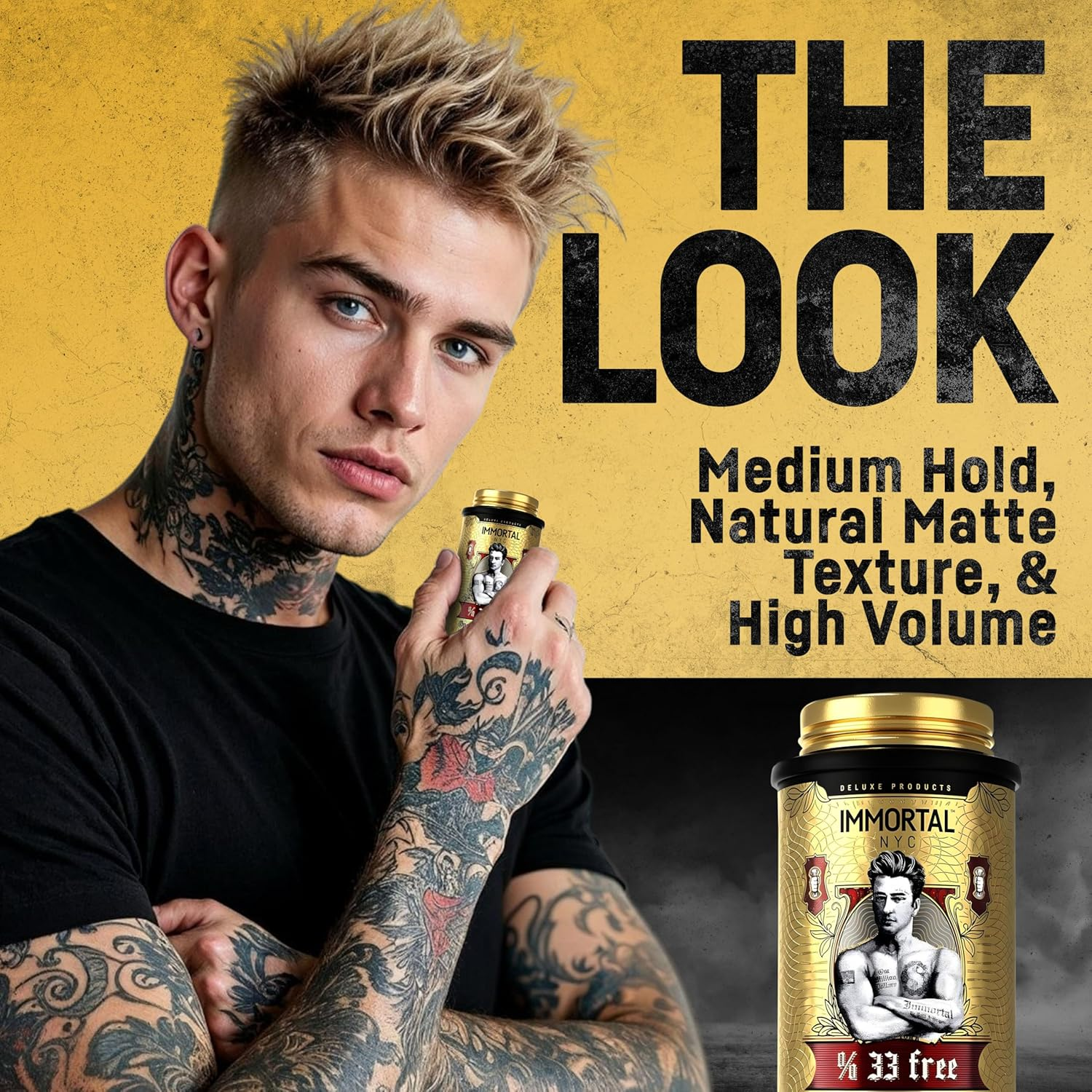 Immortal NYC Hair Styling Powder One Million Dollars 20Gr