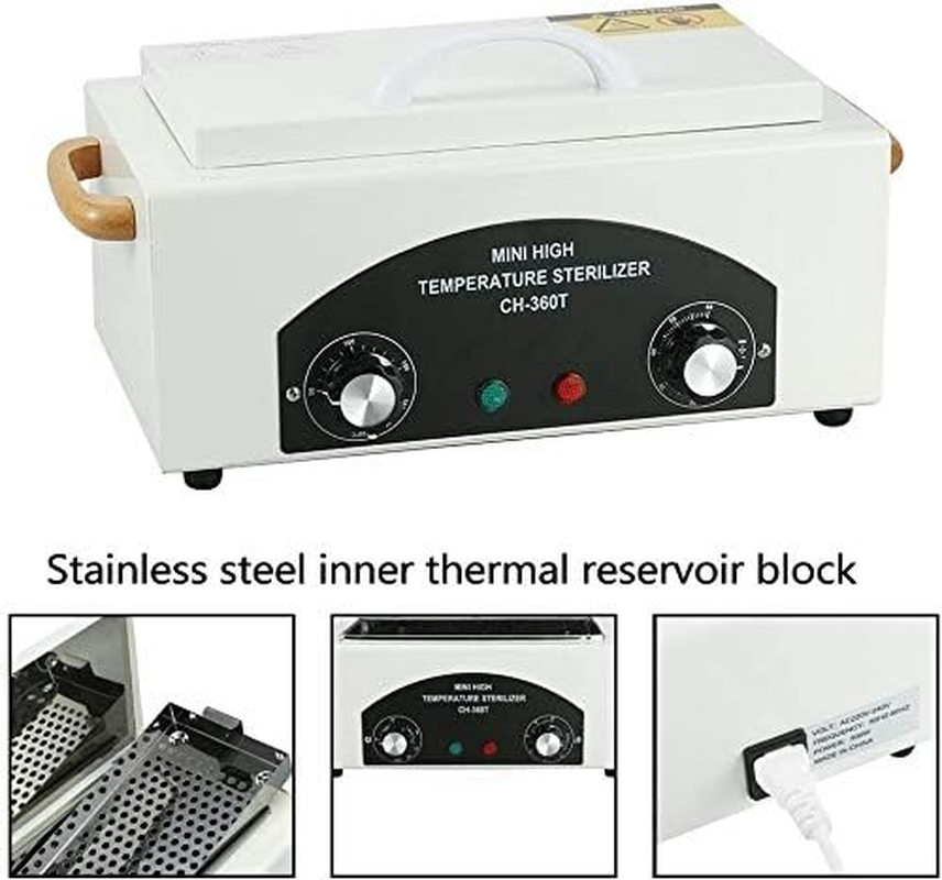 Hot Air Steriliser, Dry Steriliser Cabinet Autoclave Magnifying Glass Vet Medical Machine, Sterilisation Device Intelligent, Dry Heat Steriliser High Temperature image number 2