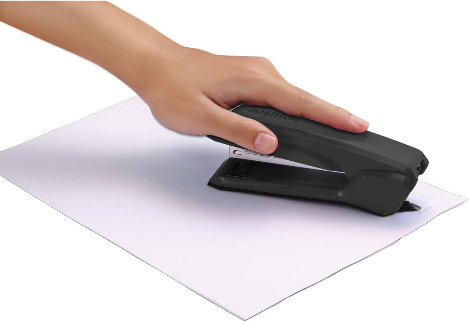 Bostitch Ascend 3 in 1 Stapler with Integrated Remover & Staple Storage, Black (B210-BLK) image number 2