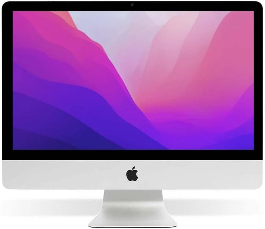 Apple Imac 21.5" 2017 Intel I5 7360U 2.30Ghz 8GB RAM 1TB HDD Macos Ventura (Renewed)