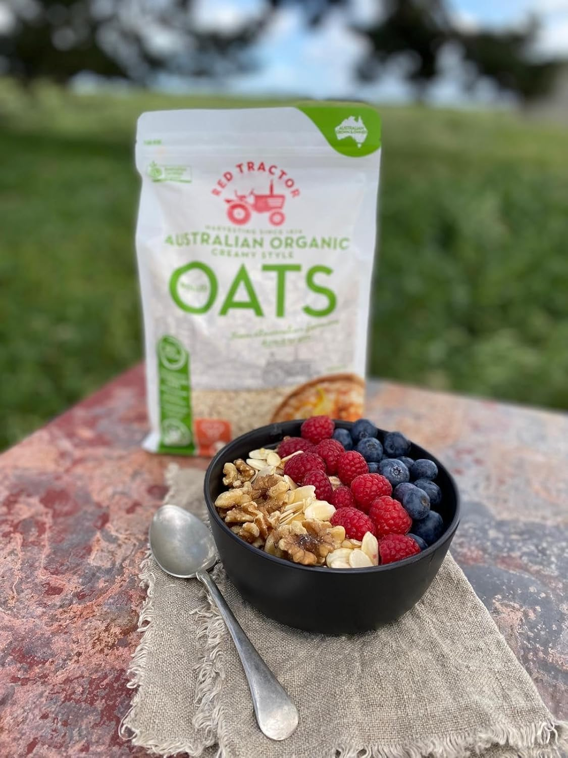 Red Tractor Foods Australian Organic Creamy Style Rolled Oats 1Kg image number 2
