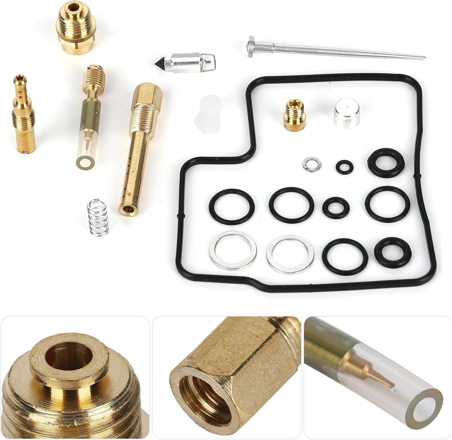 Motorbike Carburetor Repair Kit Spare Parts Fit for Honda Shadow 700 750 1100 VT700C VT750C VT1100C image number 2