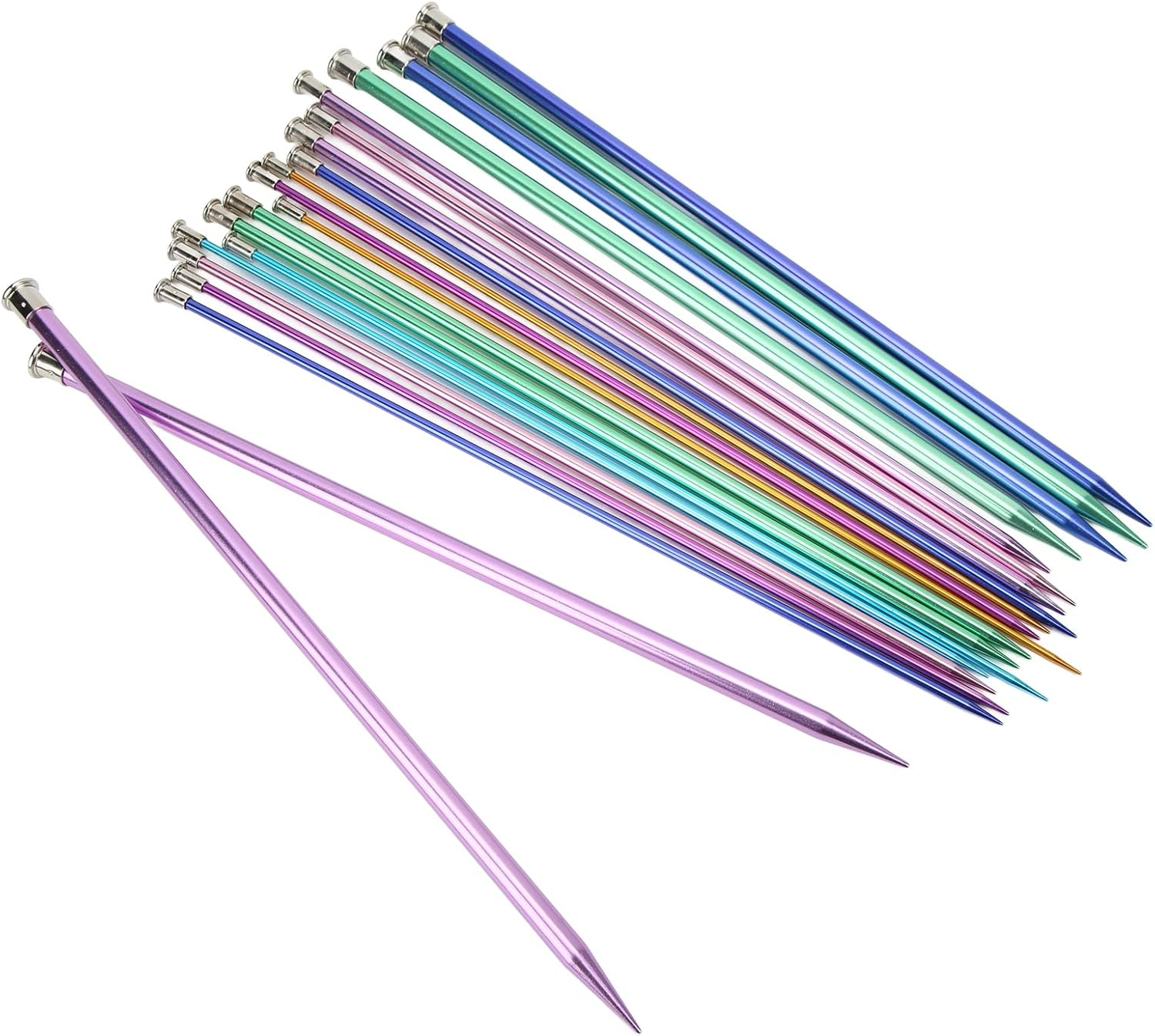 Knitting Needles Extra Long Super Long Beaded Color Scarf Needle Stitch Needle Sweater Needle Single Tip Knitting Needles image number 5