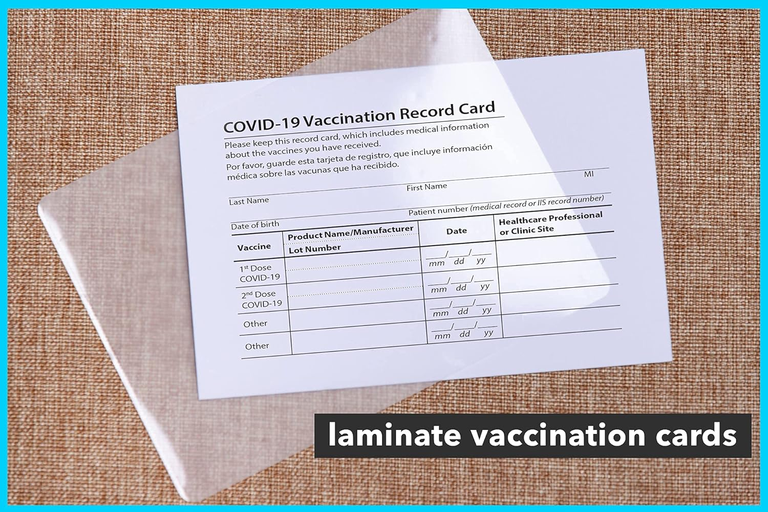 Clear Vinyl Self-Adhesive Laminate 12 by 15 Ft Roll - for Cricut Silhouette Cameo Craft Cutters and Die Cutters | Styletech by Turner Moore (Clear Vinyl Laminate) image number 3