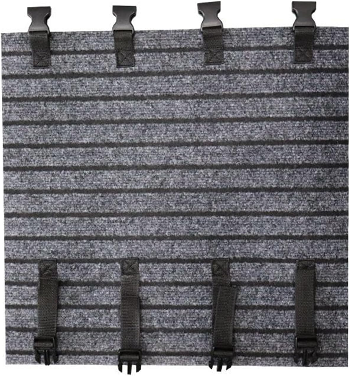 Rv Step Covers, Rv Step Carpet Wrap around 46X46Cm, Flexible Buckle Anti-Slip Double-Layer Backing Design Pad for Motorhome, Trailer, Car, Polyester, Adjustable Fit image number 5