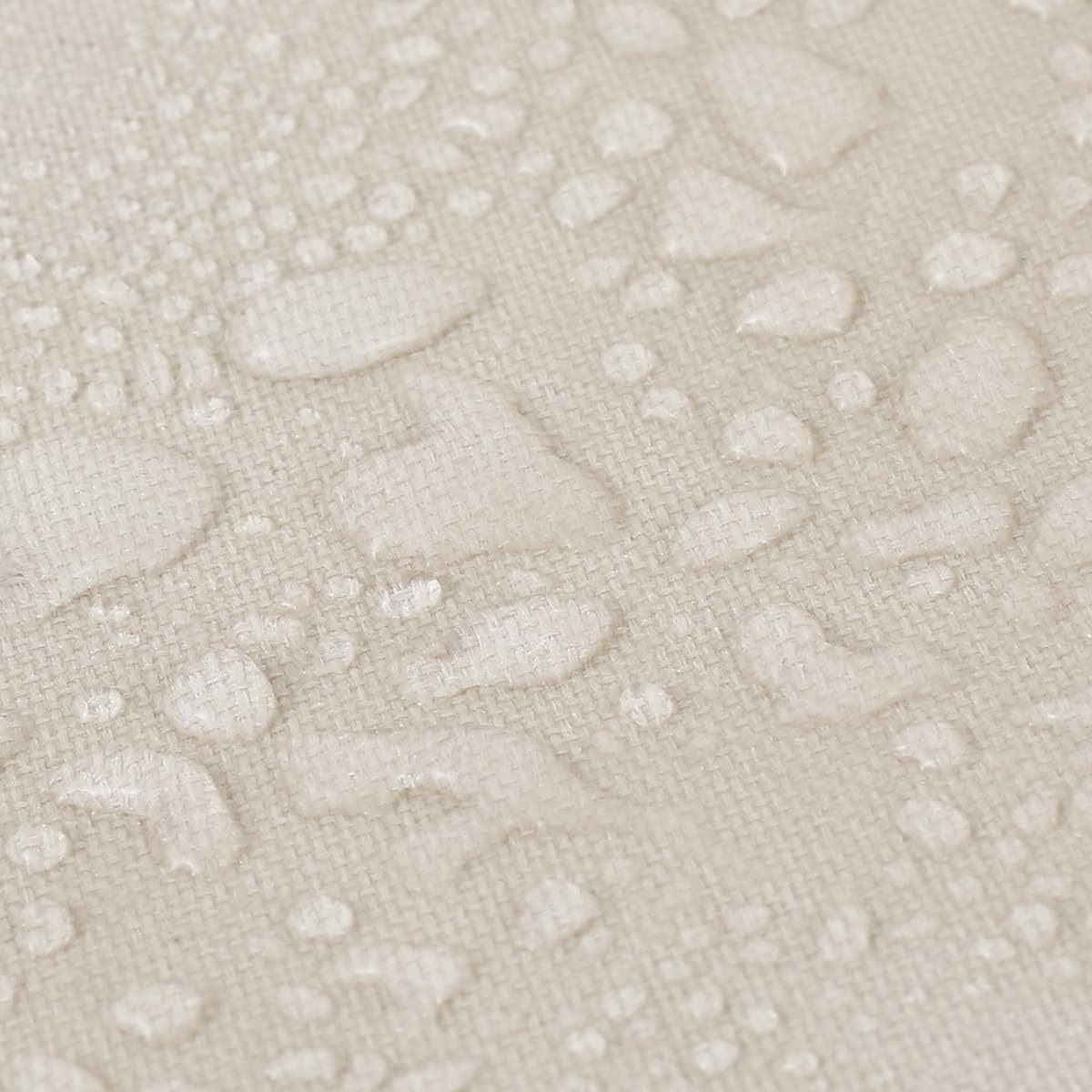 Patio Umbrella Cover Outdoor 600D Oxford Cloth Waterproof Umbrella Covers with Storage Bag Garden Parasol Cover with Drawstring for Outdoor Umbrellas (1, Beige+Coffee) image number 4