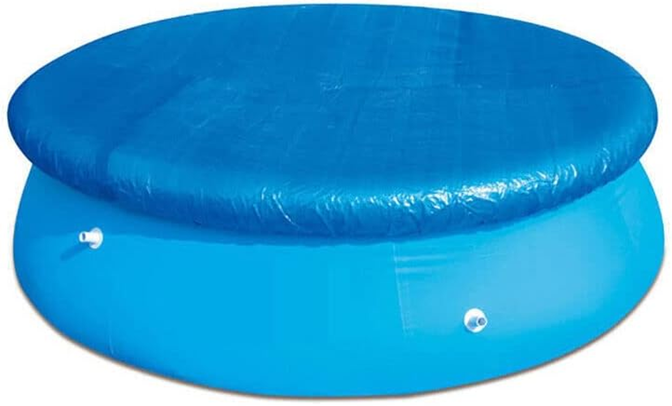 AIMALL round Swimming Pool Cover Lot for Garden Outdoor Paddling Family Pools, Durable PE Material, Blue image number 1
