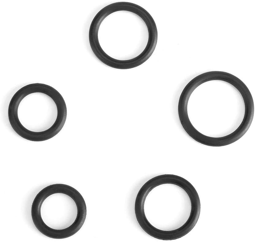 279Pcs/Set O Rings Assortment, 18 Sizes Rubber O-Ring Assortment Set Hydraulic Plumbing Gaskets Seal Kit, O Ring Kit image number 5