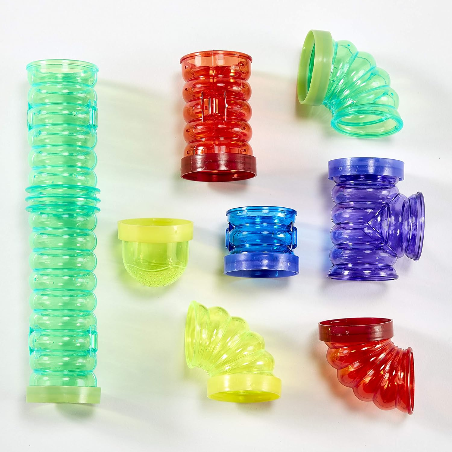 Kaytee Critter Trail Funnel Connectable Colour Tubes, 16 Pieces, Fits All Critter Trail Habitats image number 3