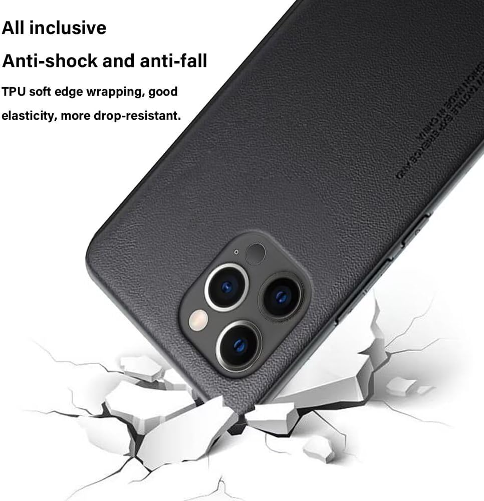 EASSGU Case for Smartphone, Compatible with Honor Magic7 RSR Porsche Design (6.8 Inches), Business Style Mobile Phone Case with PU Leather Back - White - Dark Purple, Honor Magic7 Pro 5G image number 6