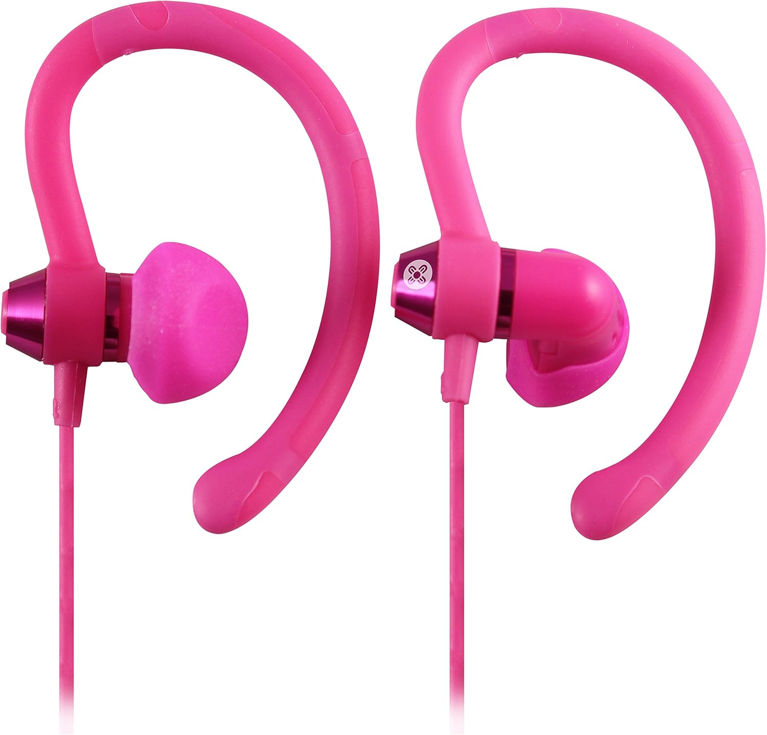 Moki 90 Degree Sports Earphones - Pink
