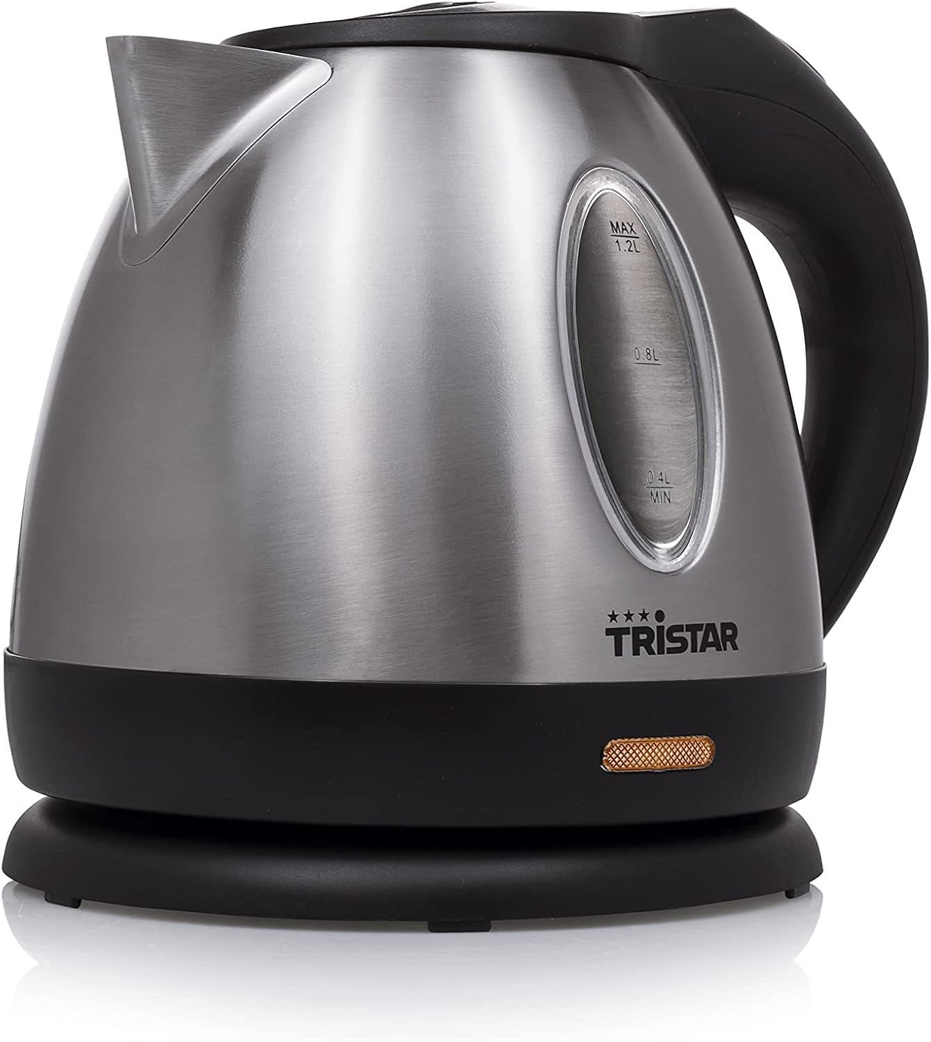 Tristar Stainless Steel Kettle/Camping Kettle with 1.2 Liter Capacity - 360&deg; Rotatable with Water Level Indicator and Automatic Shutdown Function, WK-1325, 850 Watts image number 6